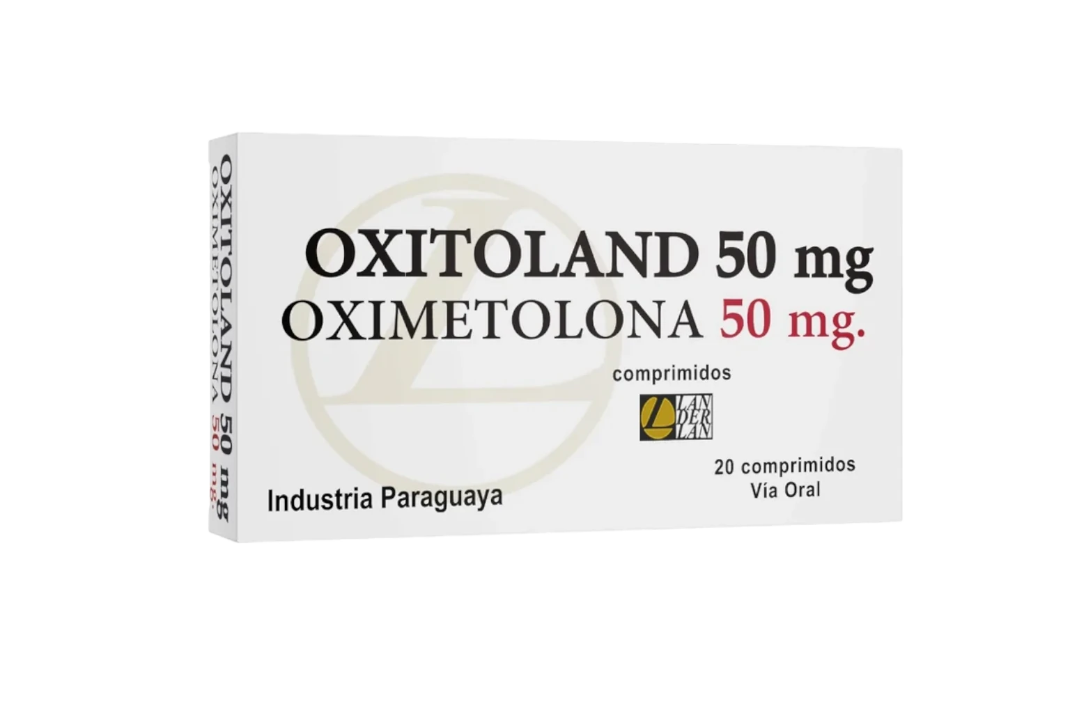 OXITOLAND 50 mg - Oxymetholone 50 mg | Masa Muscular, Fuerza Excepcional y Rendimiento de Alto Nivel
