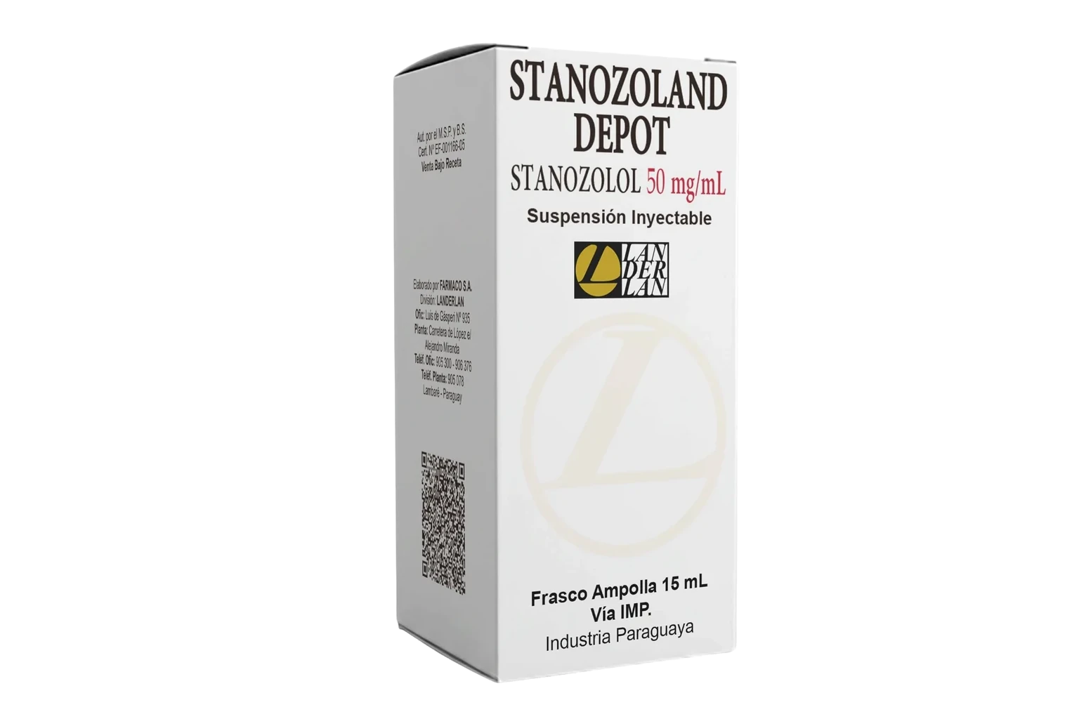 Stanozoland Depot 15ml - 50 mg | Definición Extrema y Dureza Muscular sin Retención