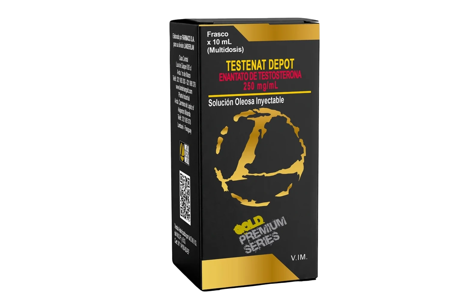 Testenat Depot 250 mg | Base Hormonal Sólida y Rendimiento Consistente