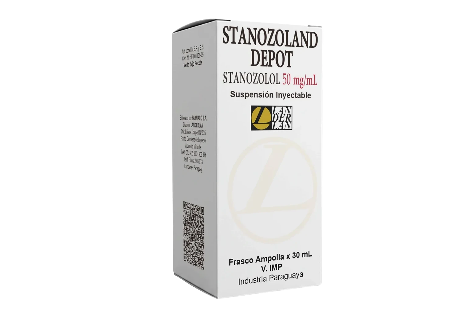 Stanozoland Depot - Stanozolol 30ml - 50 mg | Definición Extrema, Vascularidad y Rendimiento