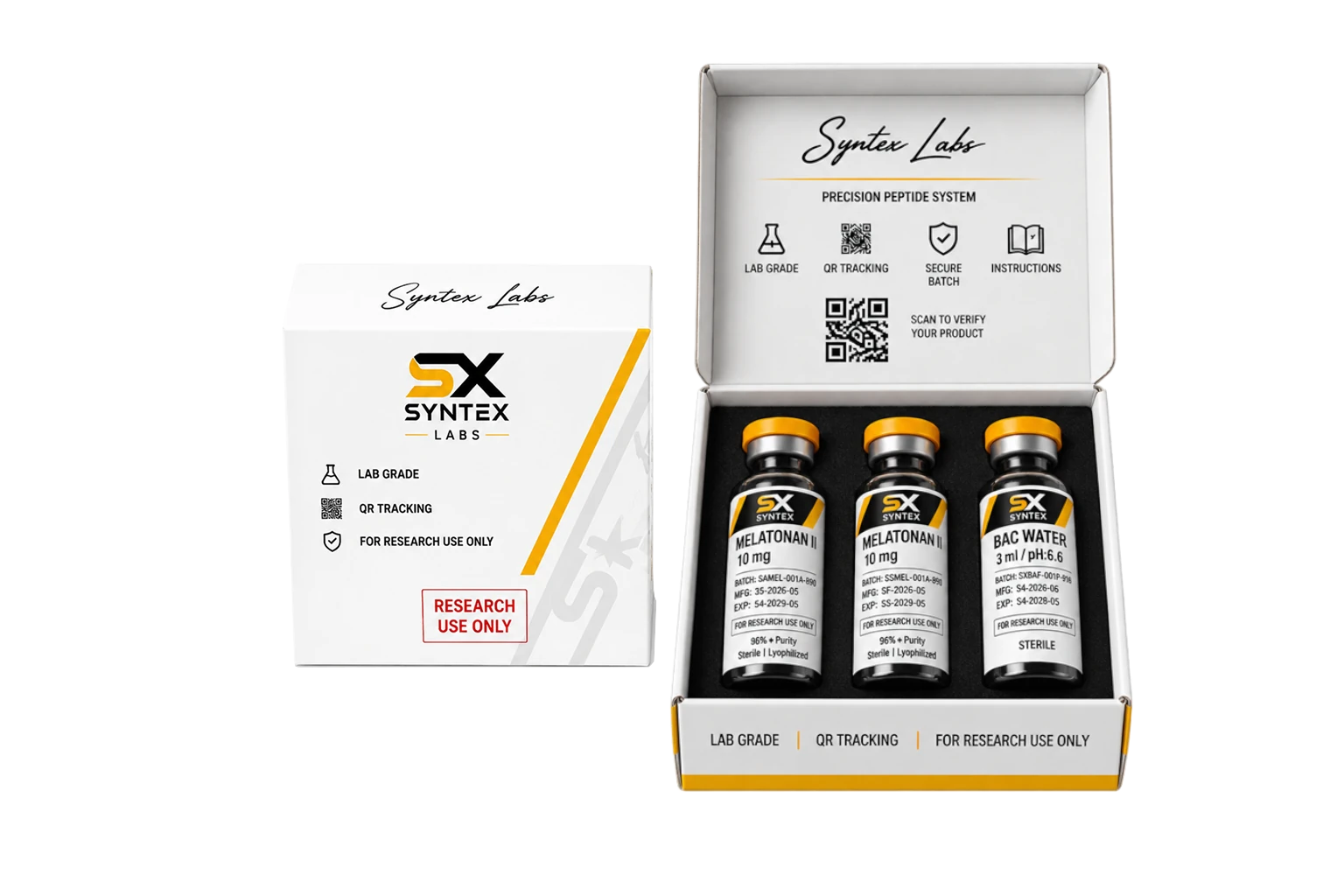 MELANOTAN II · 10 MG | Análogo de Melanocortina Bronceado y Estética