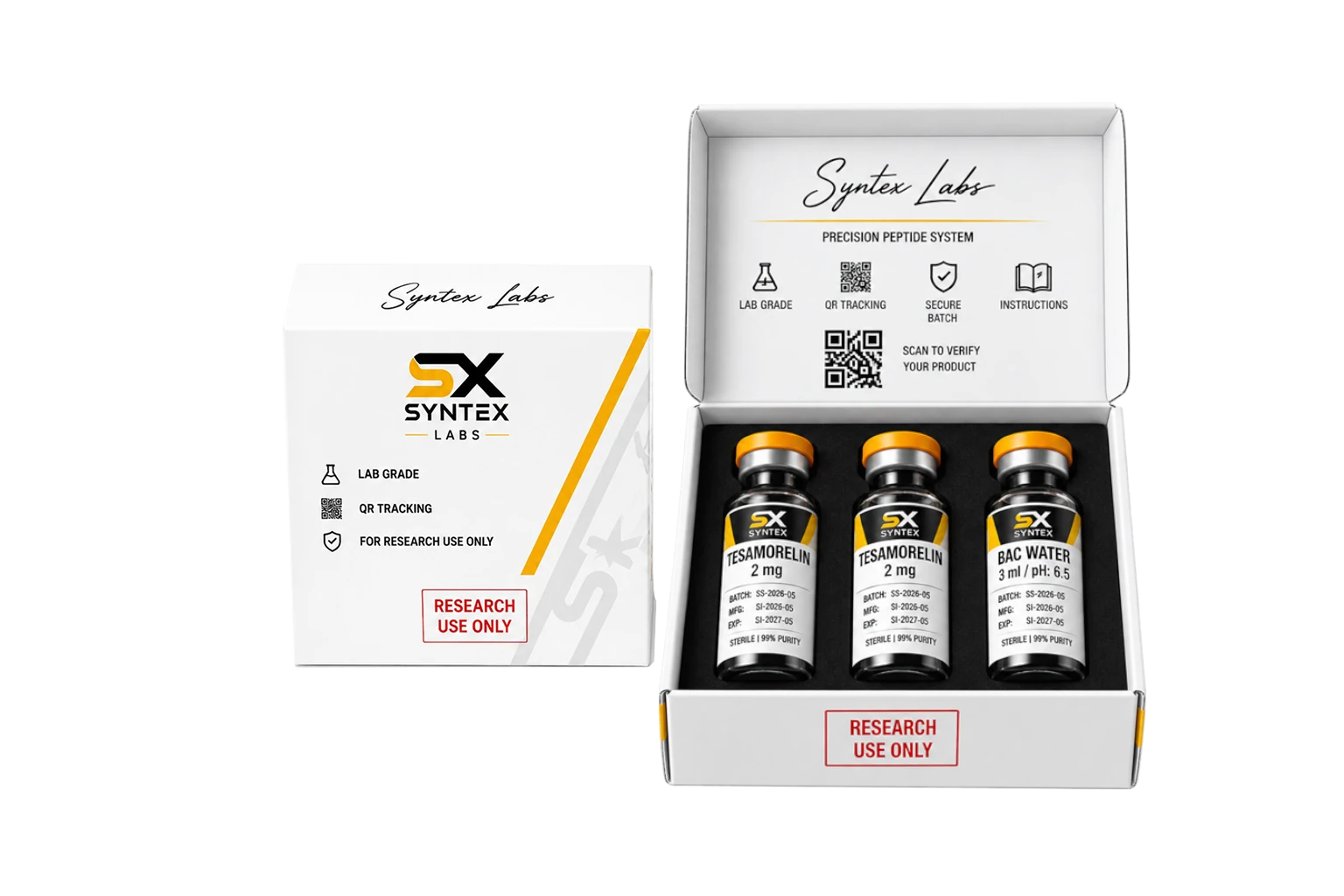 TESAMORELINA · 2 MG | Reduce Grasa Visceral. Mejora tu Metabolismo.