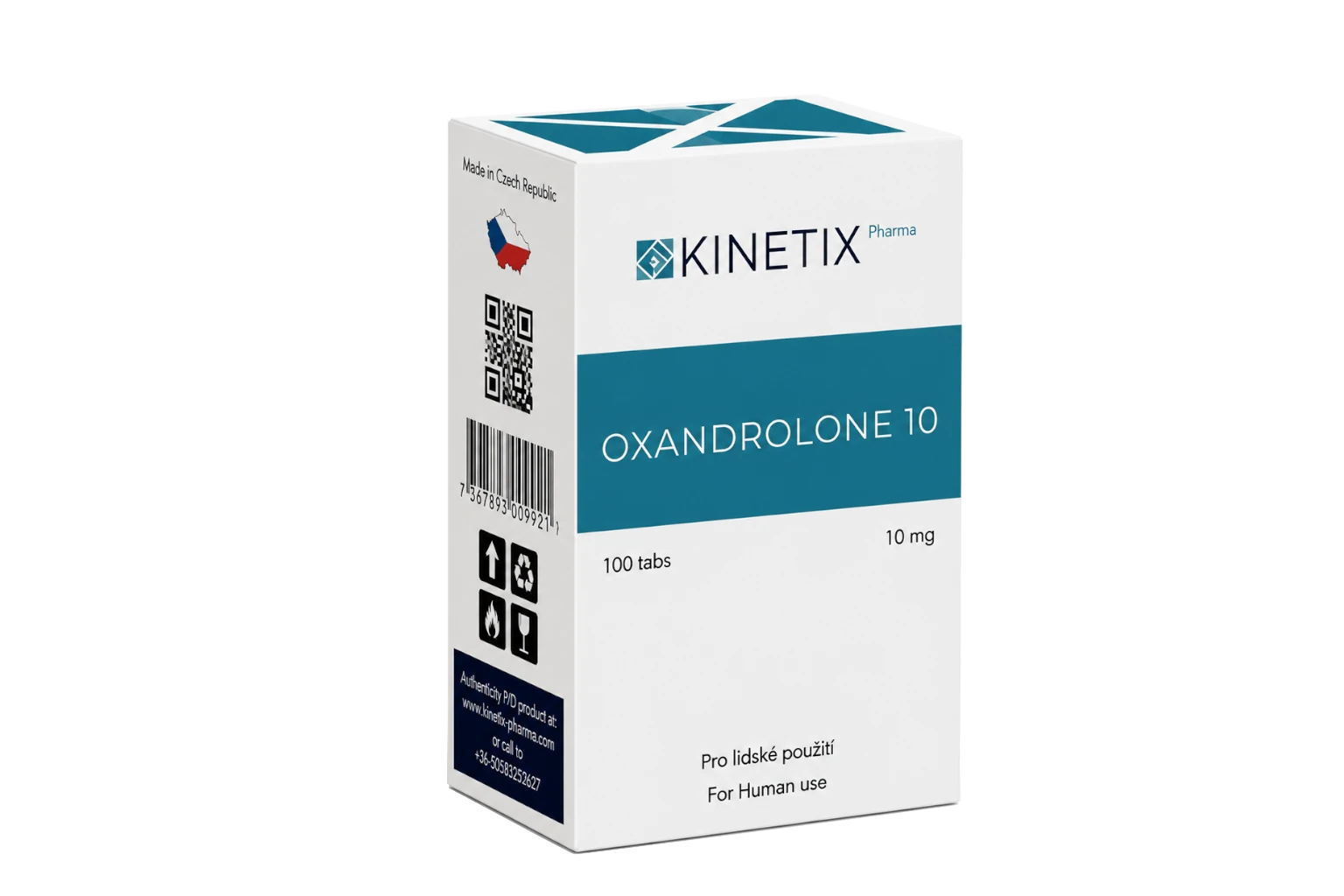 OXANDROLONA · 10 MG · 100 TABLETAS | Anabólico Definido. Músculo de Calidad.