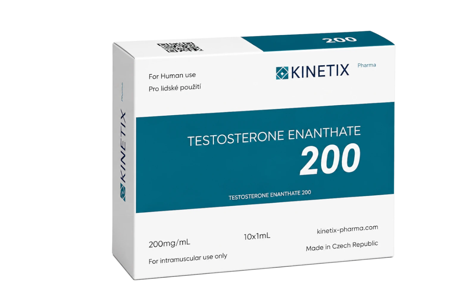 ENANTATO DE TESTOSTERONA 200 MG/ML, 10X1 ML | La Base Suprema para Masa y Rendimiento.