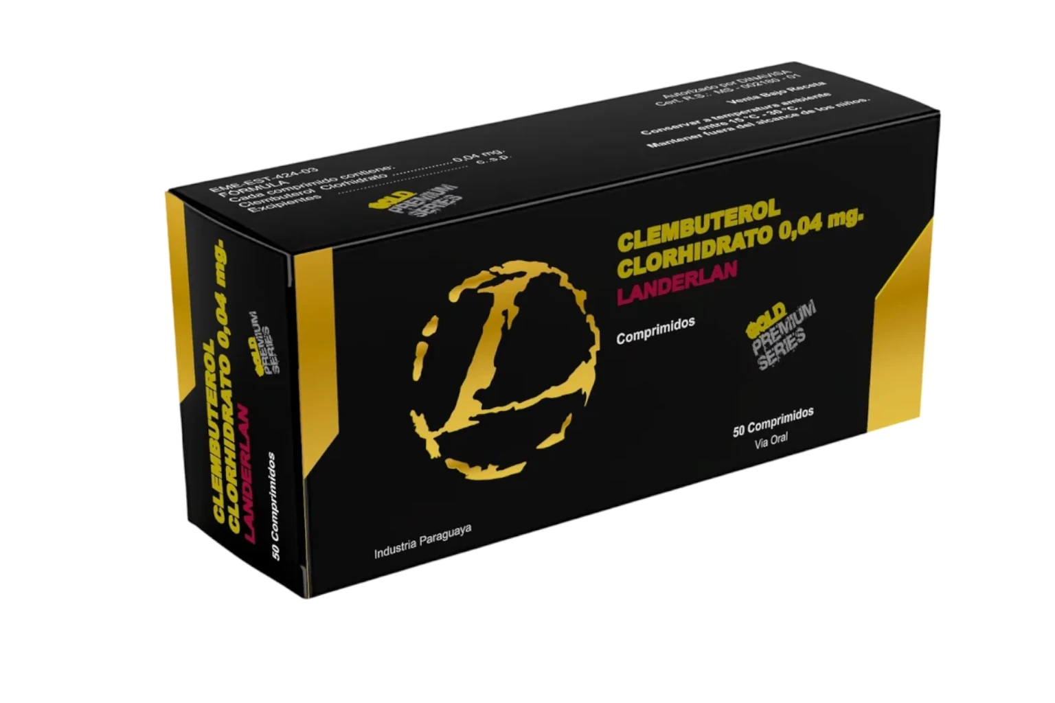 Clembuterol 0,04 mg | Termogénesis y Definición Extrema