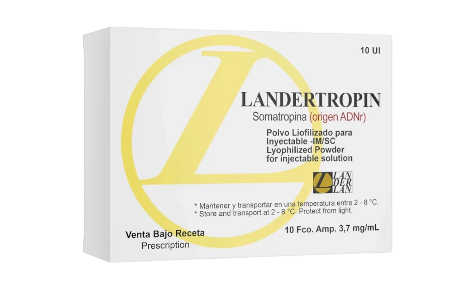 LanderTropin 10 UI | Regeneración Celular y Re-composición Corporal