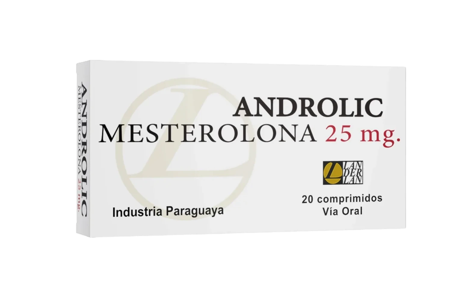 ANDROLIC - Mesterolone 25 mg | Equilibrio Hormonal, Vitalidad y Definición Muscular